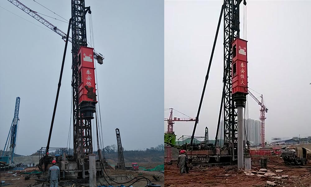 HH16 hydraulic pile hammer