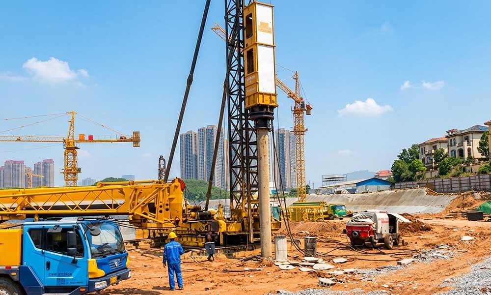 HH210 hydraulic pile hammer