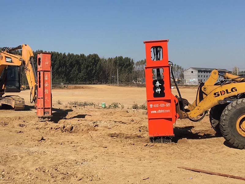 2 rapid impact compactors are under construction