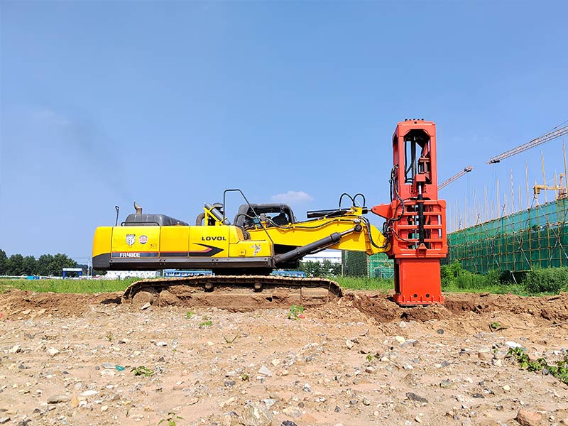 150kj rapid impact compaction machine