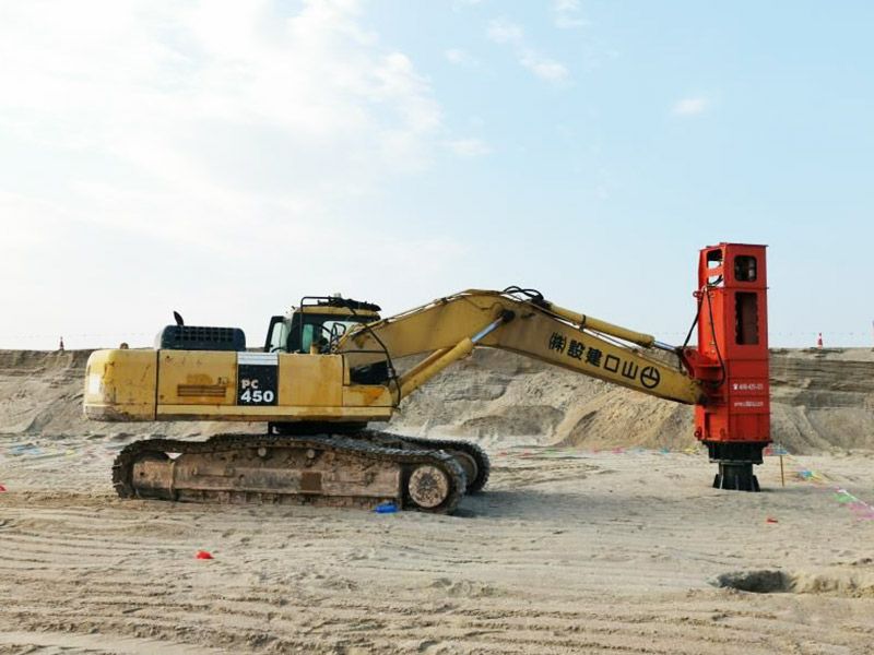 7t rapid impact compactor in Hangkong Airport