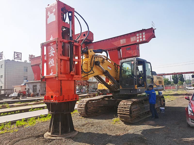 10t Rapid impact compactor commissioning